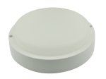 Specialiųjų patalpų LED šviestuvas EUROLIGHT Riga, 12W, 4000K, 960 lm, IP65, virštinkinis, baltos sp., apvalus, 157 x 50 mm, PL-R-12W-4000K-E