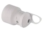 Lizdas kištukui EMOS P0047, su įž., baltos sp., IP20 16A 250V, su kilpa