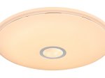 Lubinis LED šviestuvas GLOBO Connor Smart Light, 30W + 5W, 230 V, 2850 lm, 3000/4500/6000 K / RGB, su pultu, dimer., laikmatis, atminties funkcija, 770x70mm, 41386-30SH