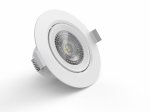 Įmontuojamas šviestuvas TECHTOUCH 2027271, apvalus, LED, 9W, 720 lm, 3000 K, 220-240 V, 25000 val.