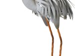 Sodo dekoracija Garnys, metalinis, 26 x 21,5 x 79 cm.
