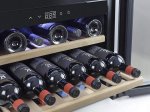 Vyno šaldytuvas CASO WineSafe 18 EB, 00629 Nerūdijantis plienas