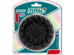 Valymo šepetys grąžtui TOTAL, kieti šeriai, 100 mm, TACH1401
