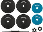 Hantelis keičiamo svorio AVENTO 42DF, 15 kg