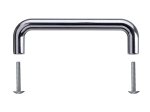 Baldų rankenėlė HETTICH, chromuotas HS 96mm, 4076