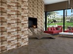 Akmens masės sienų plytelės KAI MURO MIX 8295, 30 x 60 cm, 1,620 m2/dėž., glazūruotos, spl. ruda