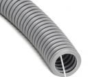 Gofruotas vamzdis MINBUD, D20mm, su viela, pilkos spalvos, 320 N, RKGLp20, 25m