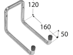 Kablys VELANO, H2U 160 160x120x12 mm, DMX 5823