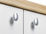 Baldų rankenėlė rutulio formos HETTICH, aliuminio sp., 9196491