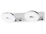 Vonios šviestuvas RABALUX Beata, LED, 2 x 5W, 230V 50Hz, 4000K, 2 x 465 lm, IP44, chromo sp., 55 x 250 x 150 mm, 5717
