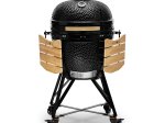 Keramikinė kepsninė KAMADO BONO, 23" 59 cm (juoda)