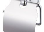 Tualetinio popieriaus laikiklis BISK Grenada, pakabinamas, uždaras, chromo spl.