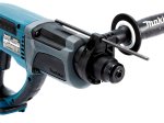 Akumuliatorinis perforatorius MAKITA DHR202Z, 18 V, SDS+, LED, be akumuliatorių ir kroviklio