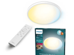 Lubinis LED šviestuvas PHILIPS Valen, 16W, 2000lm, 2200-6500K, IP20, 291x24 mm, valdomas pulteliu, apvalus, baltos sp.
