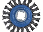 Vielinis šlifavimo diskas BOSCH X-Lock, pinta viela 115 mm, 0,5 mm, 12 mm