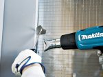 Elektrinė orpūtė MAKITA HG6030K, galia 1800 W, temperatūros ribos 50 - 600 °C, oro srautas 250 / 500 l/min, be priedų