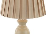 Stalinis nakties šviestuvas GLOBO Metalic, E14, 1 x 40W, 230V, smėlio sp. matalas, smėlio sp. tekstilė, 170 x 280 mm, 21690