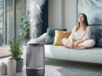 Oro drėkintuvas PHILIPS HU1510/03, 1000 serija, 19 W, bakelio talpa 3l, pilkas