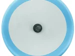 Sieninis šviestuvas ENTAC En-2403, naktinis, 0,5 W, 220-240 V, 6400 K, 25 lm, IP20, automatinis įsijungimas temstant, apvalus, mėlynos sp.