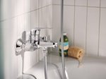 Vonios maišytuvas GROHE QuickFix Swift 2023, sieninis, su diverteriu, chromas, 24335001