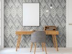 Plytelių keraminis dekoras CRISTACER Scarlett Decor, 20 x 60 cm, 1,200 m2/dėž., spalva pilka/balta