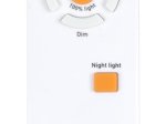 Lubinis LED šviestuvas GLOBO Optima, 30W, 230V, 2200 lm, 3000/4000/6500K, su pultu, dimeriuojamas, baltas metalas, chromas, 460 x 85 mm, 41310-30