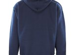 Džemperis HERVIN, su užtrauktuku, tamsiai mėlyna spalva, sudėtis: medvilnė 50%, poliesteris 50 %, XXL dydis, DUM04
