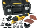 Elektrinis daugiafunkcinis įrankis DEWALT DWE315KT-QS, galia 300 W, 37 priedai, lagaminas