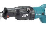 Elektrinis tiesinis pjūklas MAKITA JR3070CT, galia 1510 W, 0-2800 min-1, švytuoklinio pjovimo funkcija, AVT, greitai keičiami pjūkleliai 4,6 kg