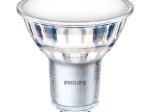 LED lempa PHILIPS, 5W (=50W), GU10, 220-240V, 3000K, 120°, 550 lm, 15.000 val.iklinis korpusas