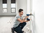 Akumuliatorinis smūg. gręžtuvas BOSCH Professional GSB 18 V-65, 18 V, komplekte 2 x 5,0 Ah akumuliatoriai ir kroviklis, lagaminas, 06019N3303