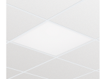Montuojamas šviestuvas panelė PHILIPS Rc065B, įleidžiama, LED 34 W, 4000 K, 3400 lm, metalinis korpusas, kvadratinė, baltos sp., 600 x 600 mm