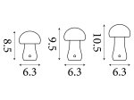 Stalinis šviestuvas SEARCHLIGHT Asher, 1,1W, 3000K, dimeriuojama, komplekte 3 lempos, 34125NA
