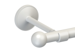 Užbaigimas karnizui MARDOM Fusion Ball, skersmuo 19 mm, spl. balta, 2 vnt.