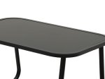 Lauko baldų komplektas 4LIVING Kiira, komplektą sudaro 2 krėslai, dvivietė sofa ir stalas, pilkos sp.