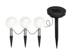 Girlianda su saulės elementais SUNLUX SL214, 3 m, 3 LED lemputės, baltos sp.