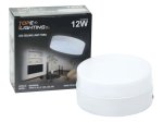 LED šviestuvas TOPE Tora, 12W, 3000K, 852 lm, IP40, virštinkinis, apvalus, baltos sp., matmenys 120 x 55 mm, 6004000048