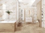 Dekoratyvinės keraminės plytelės KAI EXCELSIS PIANO WHITE 3474, 24,4 x 74,4 cm, 1,089 m2/dėž., rektifikuotos, įvairiaspalvės