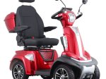 Elektrinis skuteris EKOMOTO Spirit-3 MDR, Raudonas, 20 Ah švino baterija