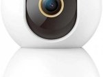 Išmanioji vidaus kamera XIAOMI C300, 5V, 2K raiška, 2304 x 1296, 108 laipsnių apžvalgos kampas, valdoma per programėlę, įmontuotas mikrofonas, baltos sp., BHR6540GL