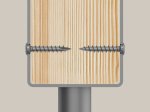 Medsraigčiai FISCHER, 7,0 x 40 mm, A2, kampuočiui, TORX, 50 vnt.