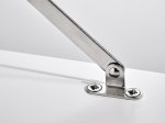 Durelių laikiklis HETTICH, 250mm, dengtas nikeliu, 89168