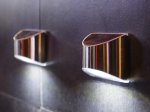 Lauko šviestuvas SUNLUX SA2002, su saulės elementais, sieninis, 100x80x50 mm, IP44