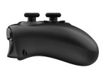 Žaidimų pultas DELTACO GAMING GAM-184, belaidis PC&Swich 3-in-1 valdymo pultelis, minkšta IML apdaila, BT 5.1, 2.4G USB imtuvas, USB-C laidinis, juodos sp, 4222384