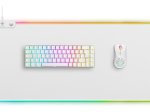 Pelės kilimėlis DELTACO GAMING WHITE LINE, 6xRGB režimai, 900x360 mm, baltos sp., GAM-079-W