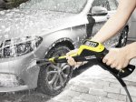 Aukšto slėgio plovykla KARCHER K 5 Premium Smart Control Flex, slėgis iki 145 bar, vandens srautas 500 l/h, galia 2,1 kW