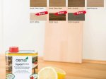 Medienos aliejus su kietaisiais vaškais OSMO Topoil 3058, skaidrus, matinis, skirtas stalviršiams, 0,5 l
