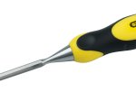 Kaltas medžiui su plastmasine rankena STANLEY 0-16-870, 6 mm