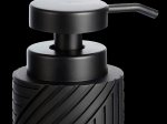 Muilo dozatorius SEPIO Nairobi black, pastatomas, keramika, juodos spl.