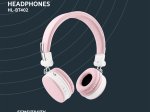 Ausinės STREETZ HL-BT402, belaidės, Bluetooth 5, triukšmą slopinančios, su mikrofonu, juodos sp.